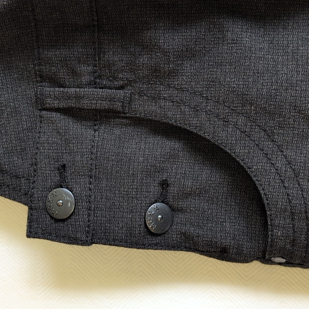 mexx dressy charcoal gray cotton lined overalls unisex 24-30 months toddler - Picture 5 of 12